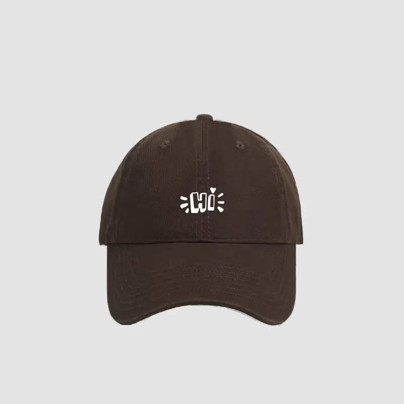Light Blue Embroidered Baseball Cap Large for Men Women