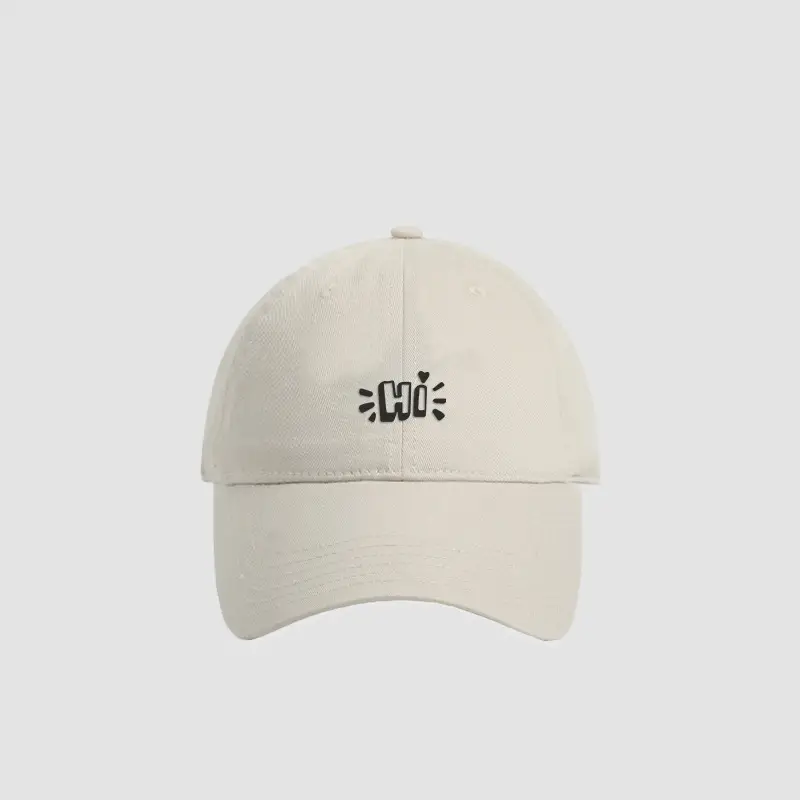 Light Blue Embroidered Baseball Cap Large for Men Women