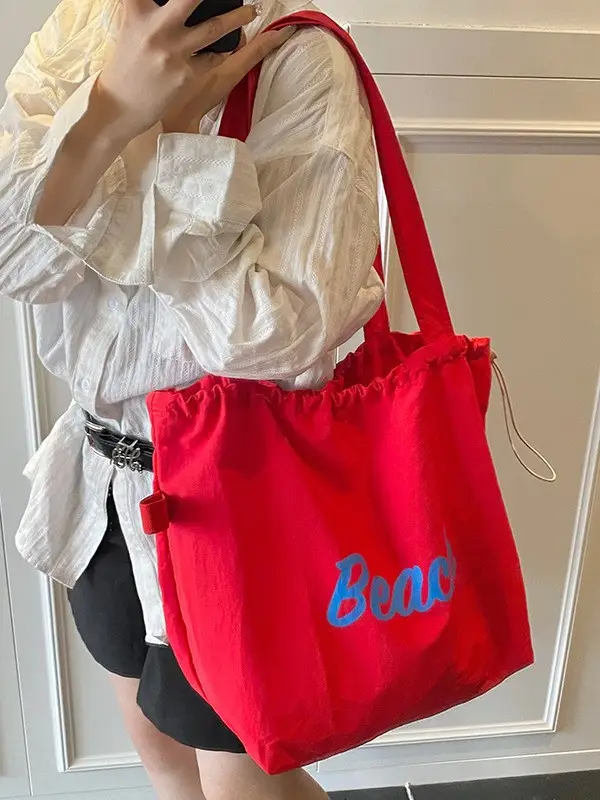 Blue Canvas Lazy Style Shoulder Bag Women 2025 - Image 13