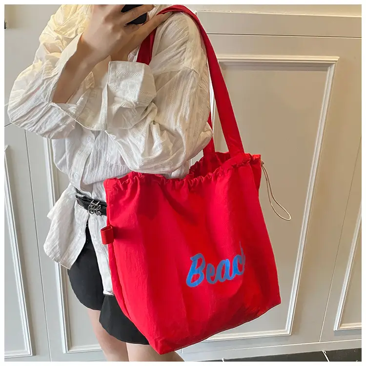 Blue Canvas Lazy Style Shoulder Bag Women 2025 — feature 15