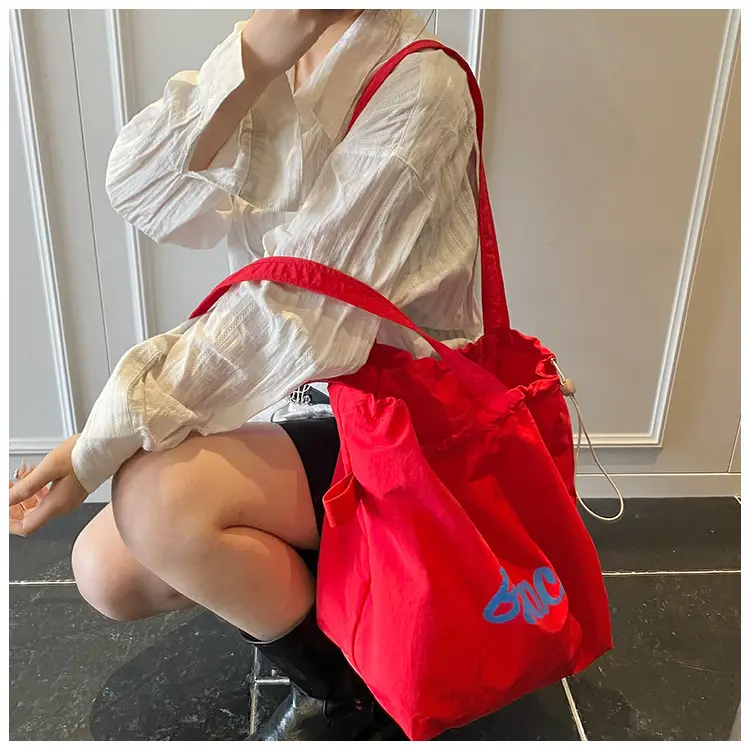 Blue Canvas Lazy Style Shoulder Bag Women 2025 — feature 16