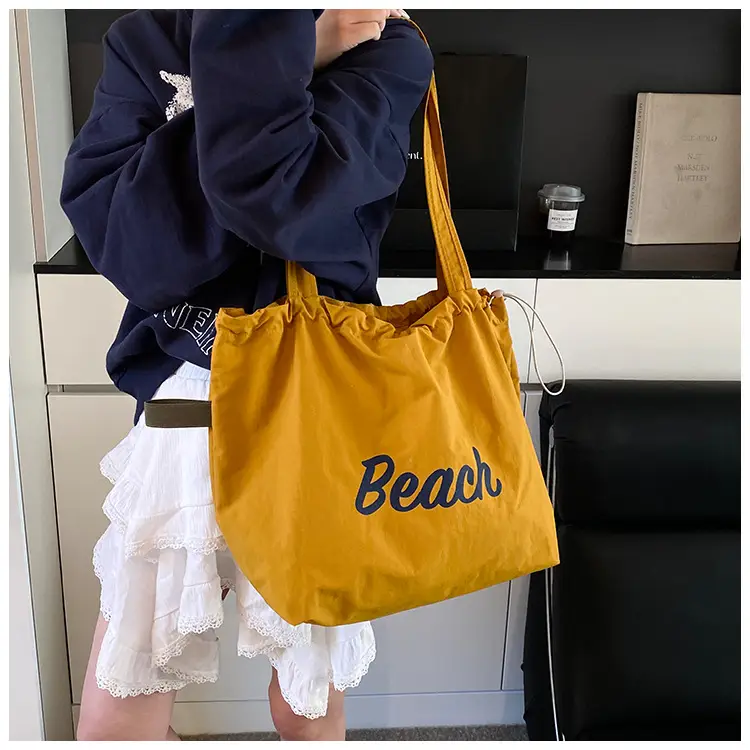 Blue Canvas Lazy Style Shoulder Bag Women 2025 — feature 20