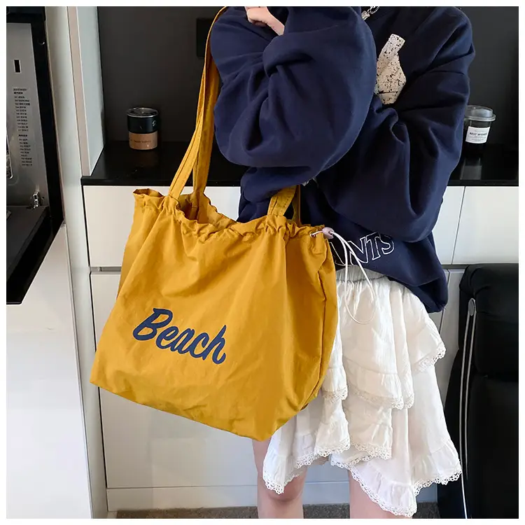Blue Canvas Lazy Style Shoulder Bag Women 2025 — feature 22
