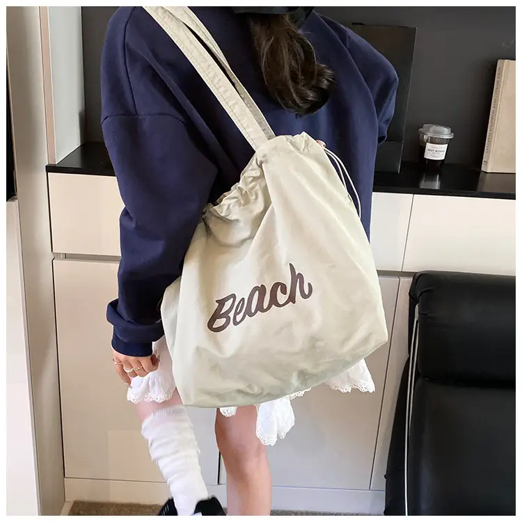 Blue Canvas Lazy Style Shoulder Bag Women 2025 — feature 24