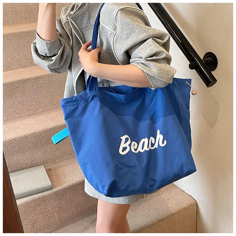 Blue Canvas Lazy Style Shoulder Bag Women 2025 — feature 26