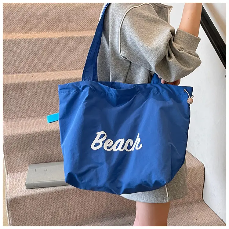 Blue Canvas Lazy Style Shoulder Bag Women 2025 — feature 28
