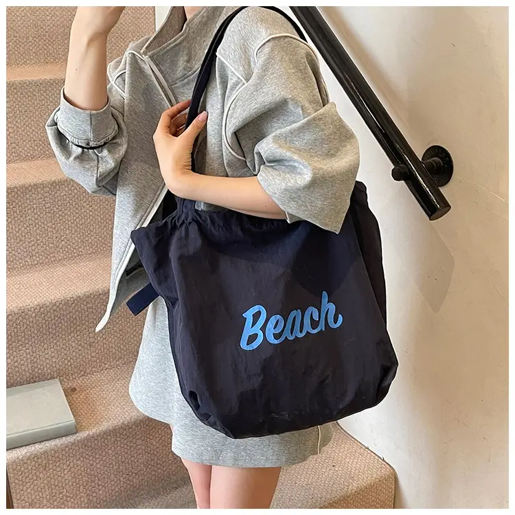 Blue Canvas Lazy Style Shoulder Bag Women 2025 — feature 29