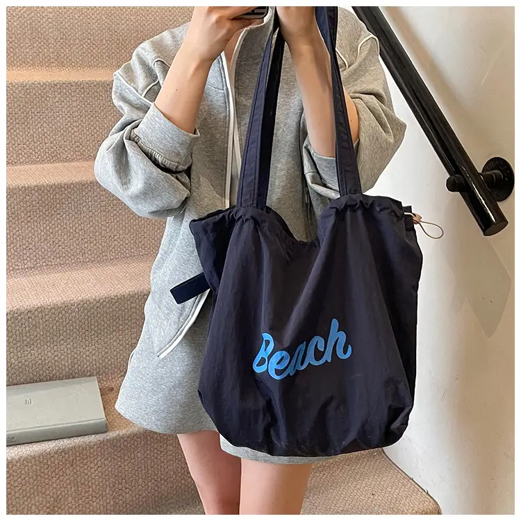 Blue Canvas Lazy Style Shoulder Bag Women 2025 — feature 30