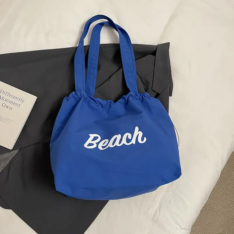 Blue Canvas Lazy Style Shoulder Bag Women 2025 - Image 2
