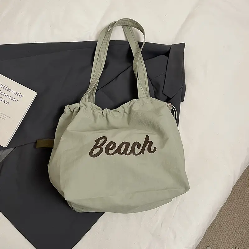 Blue Canvas Lazy Style Shoulder Bag Women 2025 - Image 4
