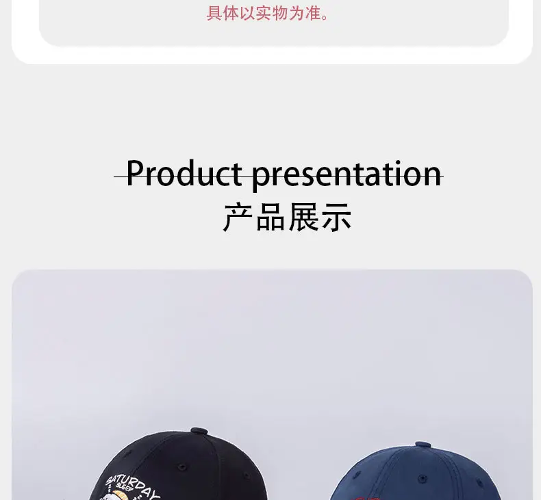 New Kitten Embroidered Baseball Cap for Women — feature 15