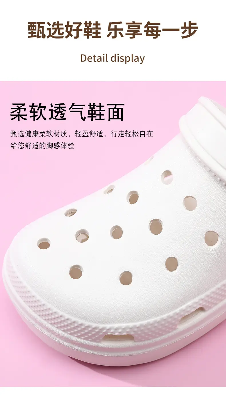 2025 New Summer Outfit Casual Cloud Cave Shoes Women's Thick Sole Increased Beach Shoes Baotou Sandals — feature 11
