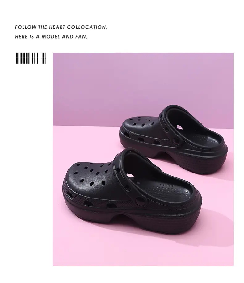 2025 New Summer Outfit Casual Cloud Cave Shoes Women's Thick Sole Increased Beach Shoes Baotou Sandals — feature 21