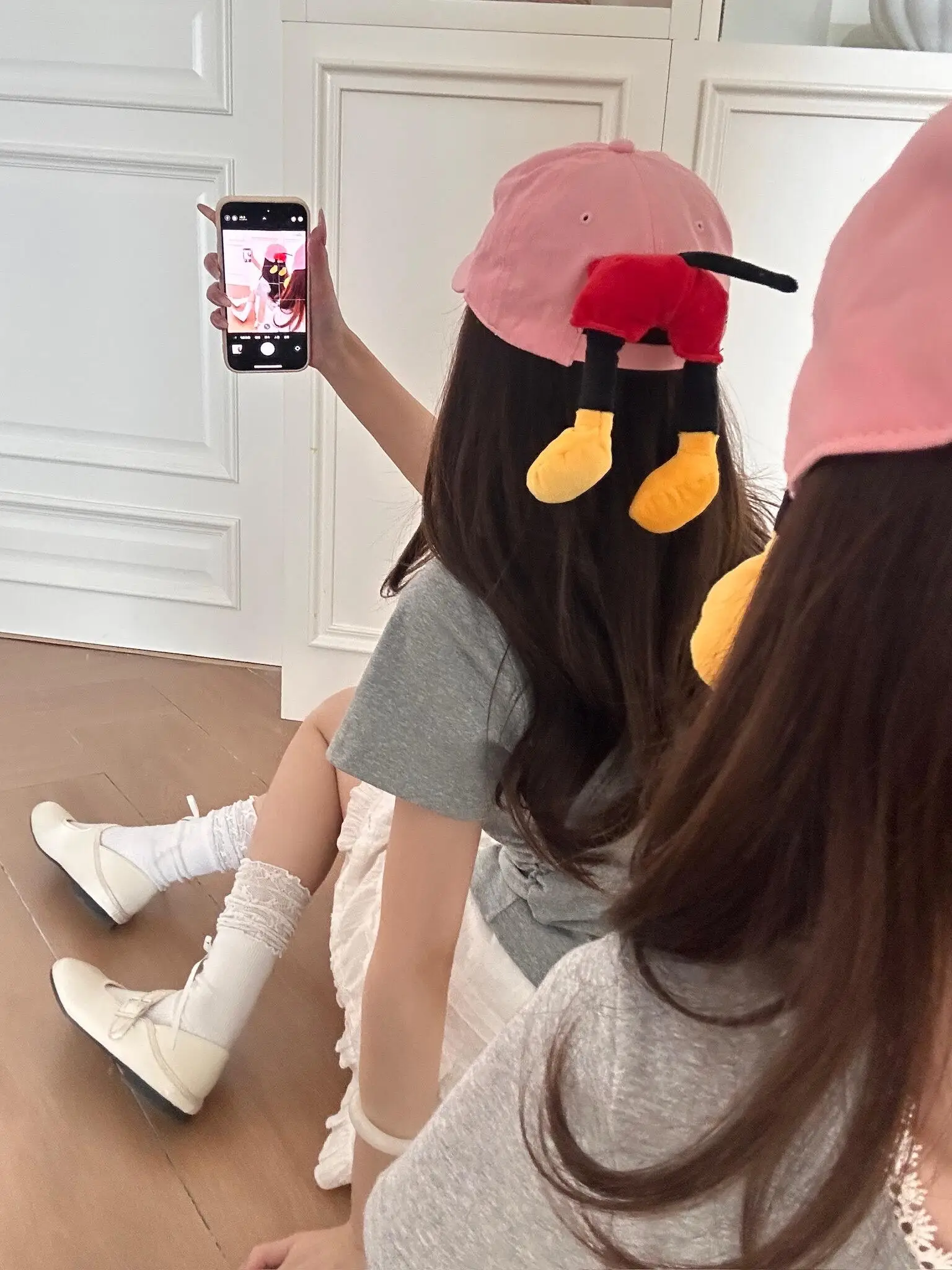 Mickey Butt Baseball Cap Sunshade Hat for Women - Image 4