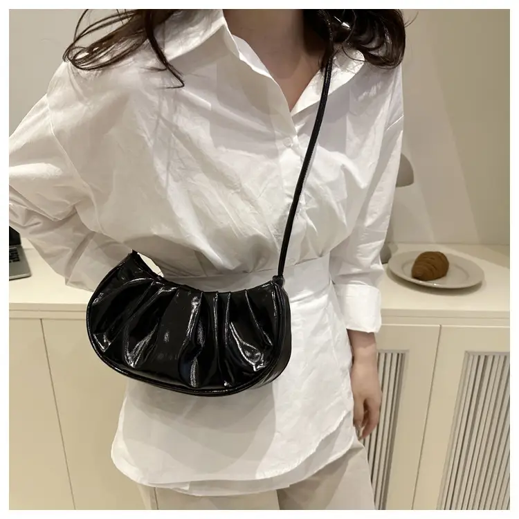 Silver Pleated Shoulder Bag for Women 2025 — feature 20