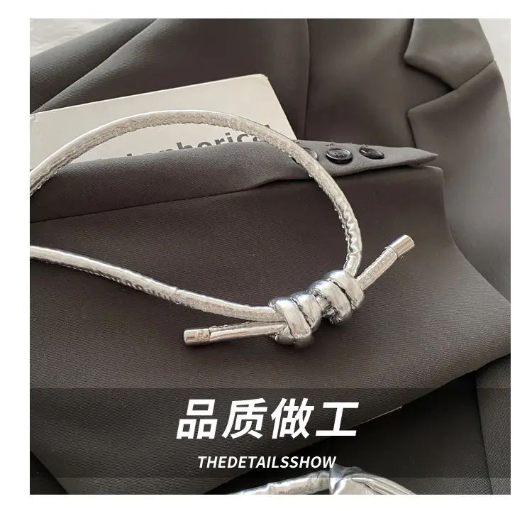 Silver Pleated Shoulder Bag for Women 2025 — feature 6
