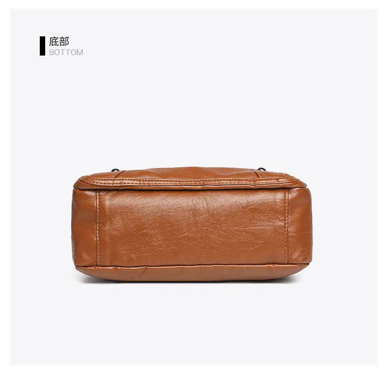 Black Leather Shoulder Crossbody Bag for Women — feature 35