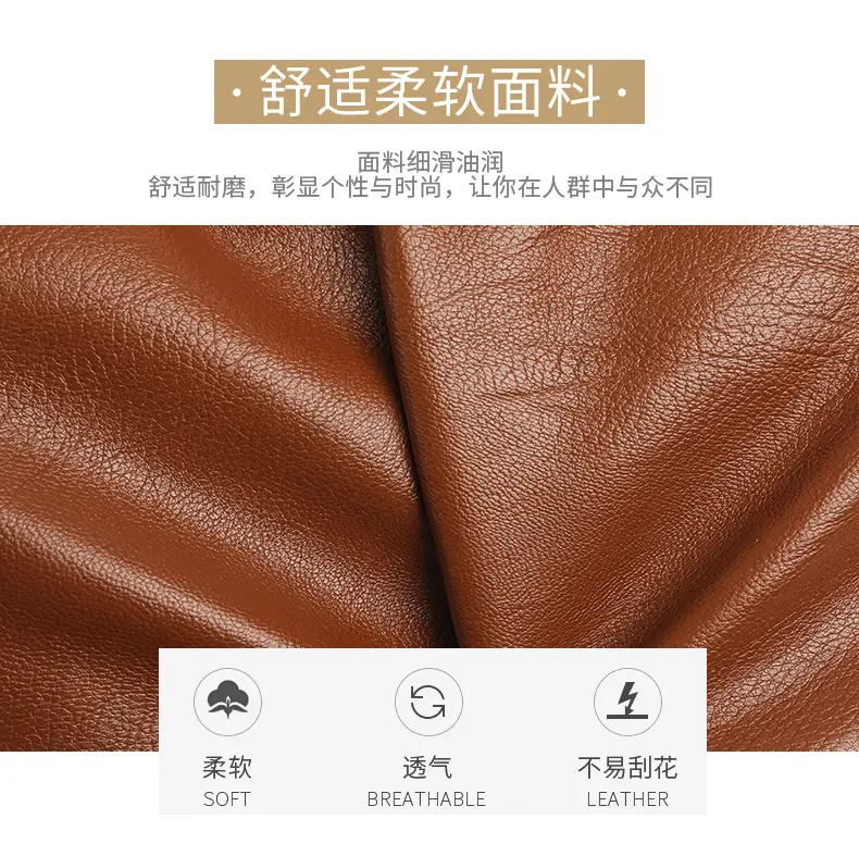 Black Leather Shoulder Crossbody Bag for Women — feature 4