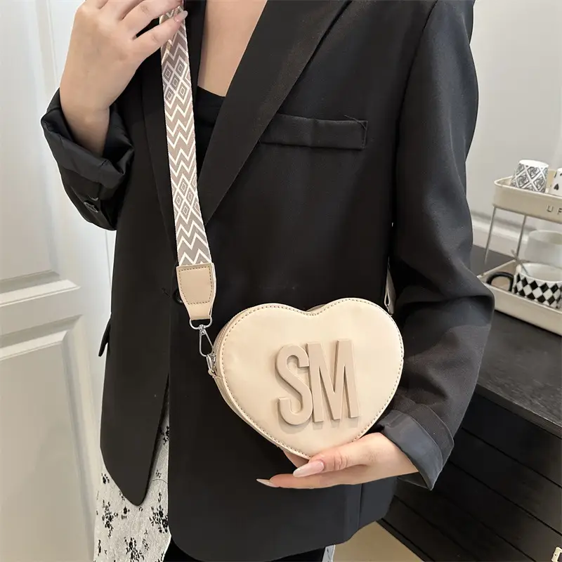 Heart Shaped Casual Shoulder Bags for Women
