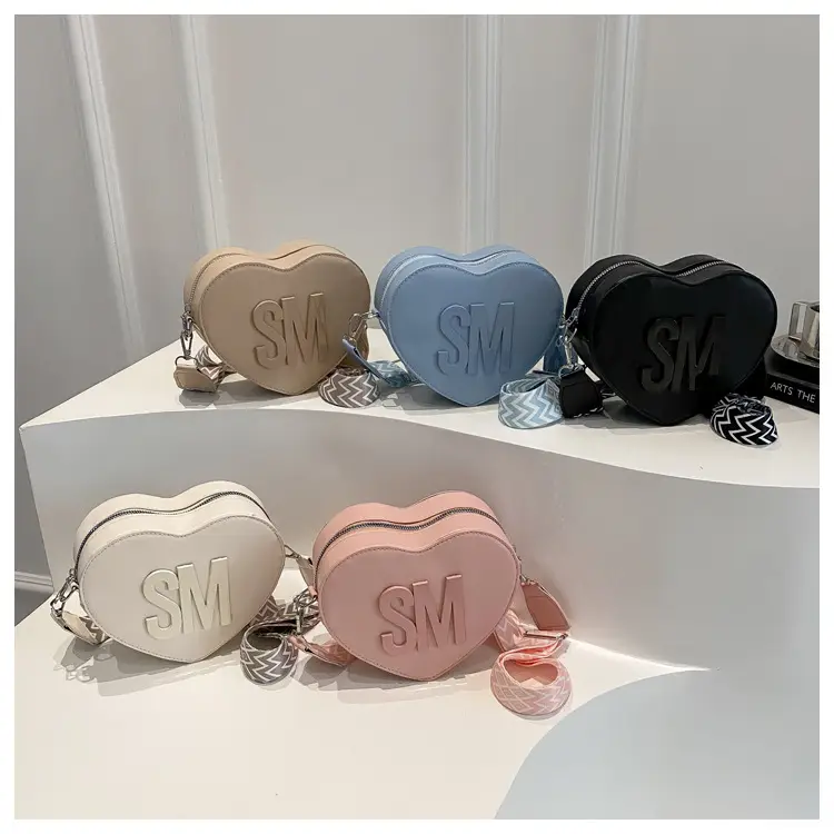 Heart Shaped Casual Shoulder Bags for Women — feature 25