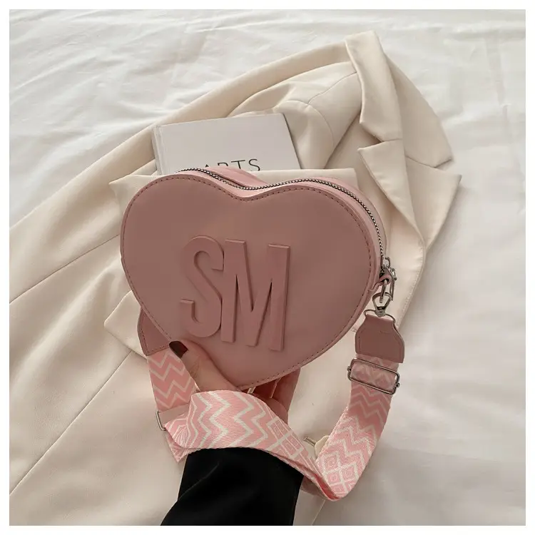 Heart Shaped Casual Shoulder Bags for Women