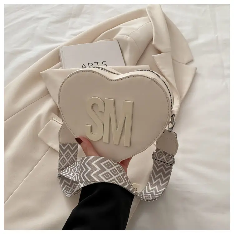 Heart Shaped Casual Shoulder Bags for Women