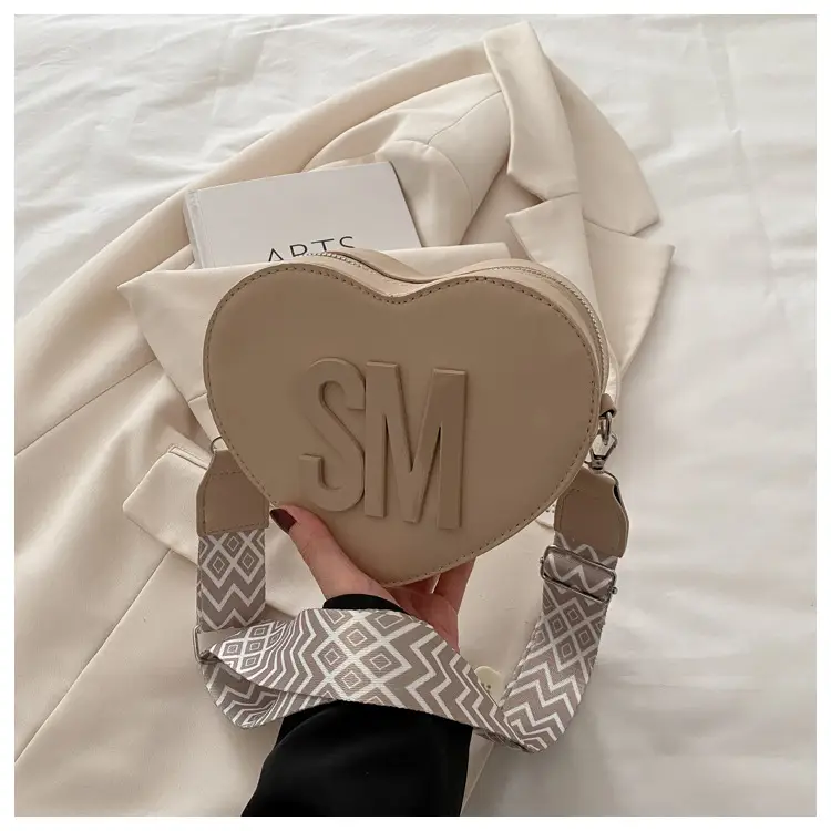 Heart Shaped Casual Shoulder Bags for Women