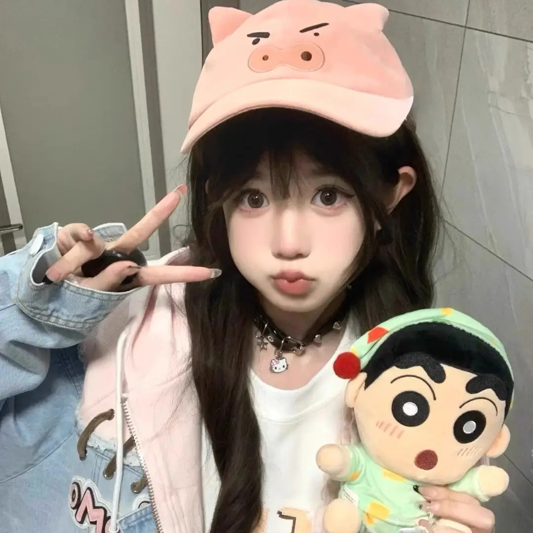 Pig Hat for Girls Cute Casual Outfit