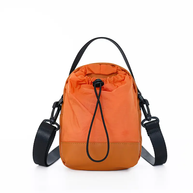 Men's Black Satchel Shoulder Bag with Crossbody Strap - Image 2