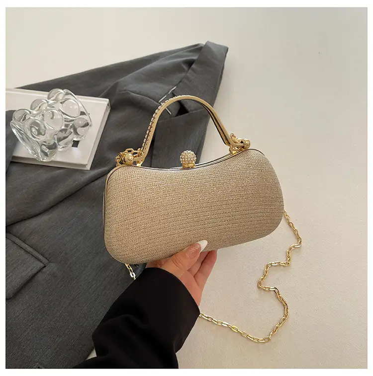 2025 Gold Chain Crossbody Bag for Women - Image 3