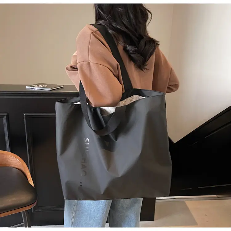 Women's Neon Letter Print Shoulder Bag Large Capacity — feature 17