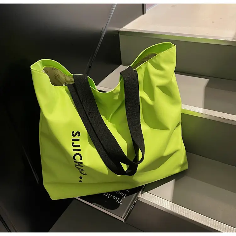 Women's Neon Letter Print Shoulder Bag Large Capacity — feature 25