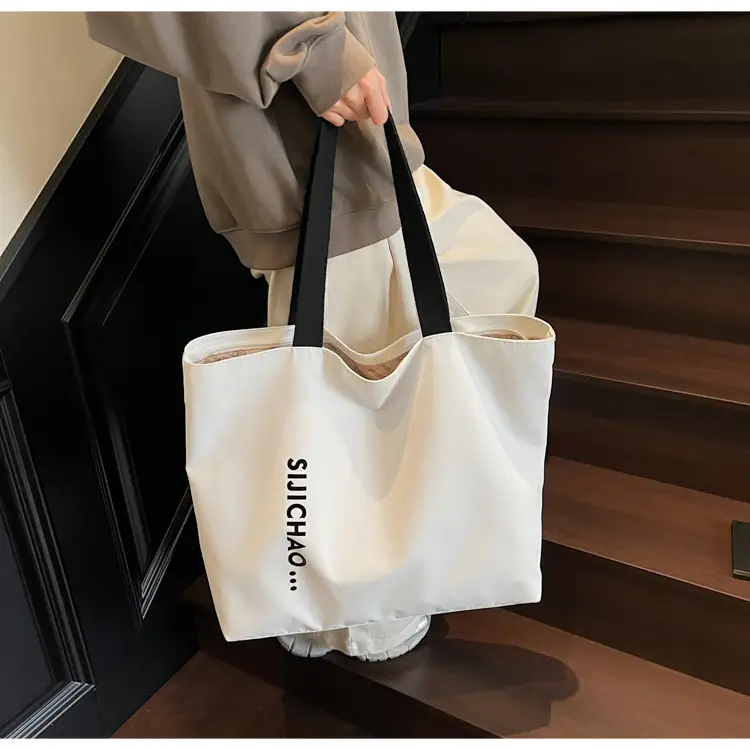 Women's Neon Letter Print Shoulder Bag Large Capacity — feature 34