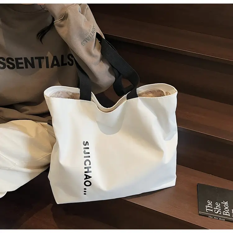 Women's Neon Letter Print Shoulder Bag Large Capacity — feature 35