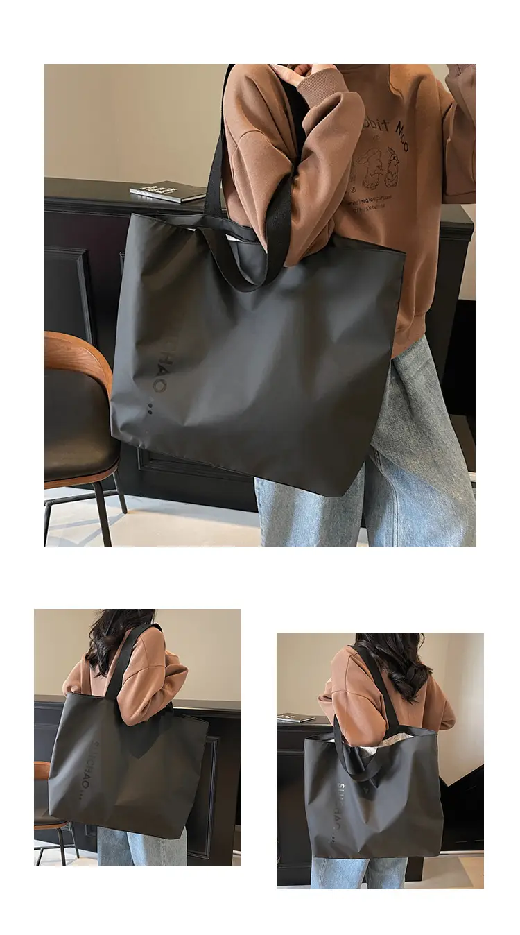 Women's Neon Letter Print Shoulder Bag Large Capacity — feature 9
