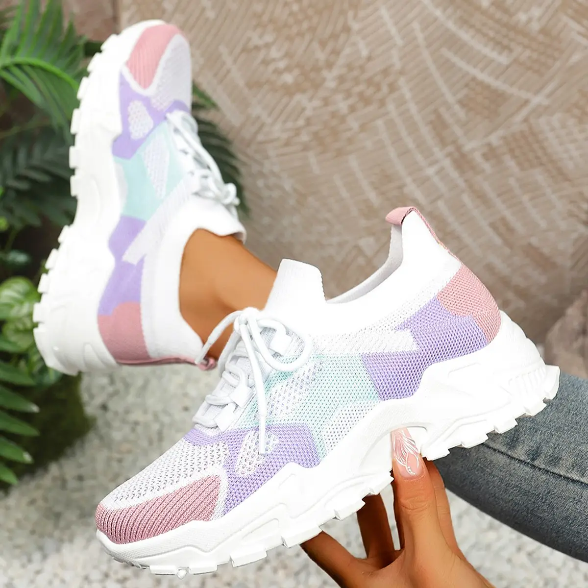 2025 Fly-Knit Mesh Casual Shoes for Women - Image 2
