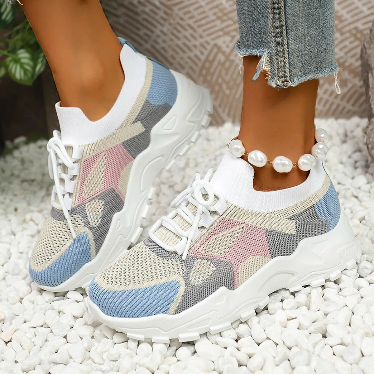 2025 Fly-Knit Mesh Casual Shoes for Women - Image 4