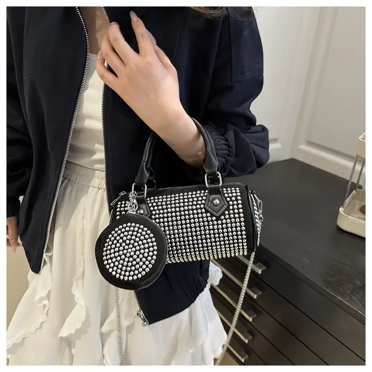Trendy Rhinestone Crossbody Tote Bag 2025 — feature 10