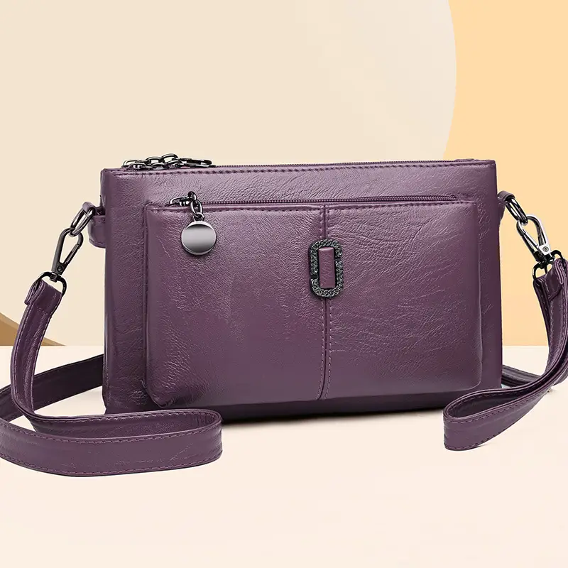 Black Women's 2026 Clutch Bag Multi-Compartment Crossbody - Image 14