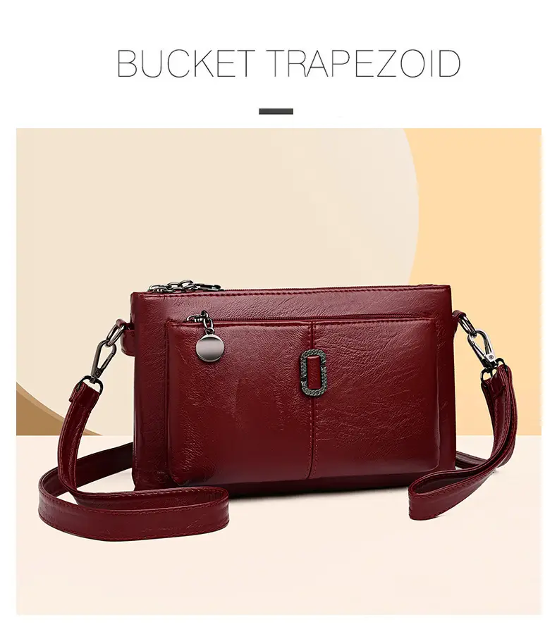 Black Women's 2026 Clutch Bag Multi-Compartment Crossbody — feature 3