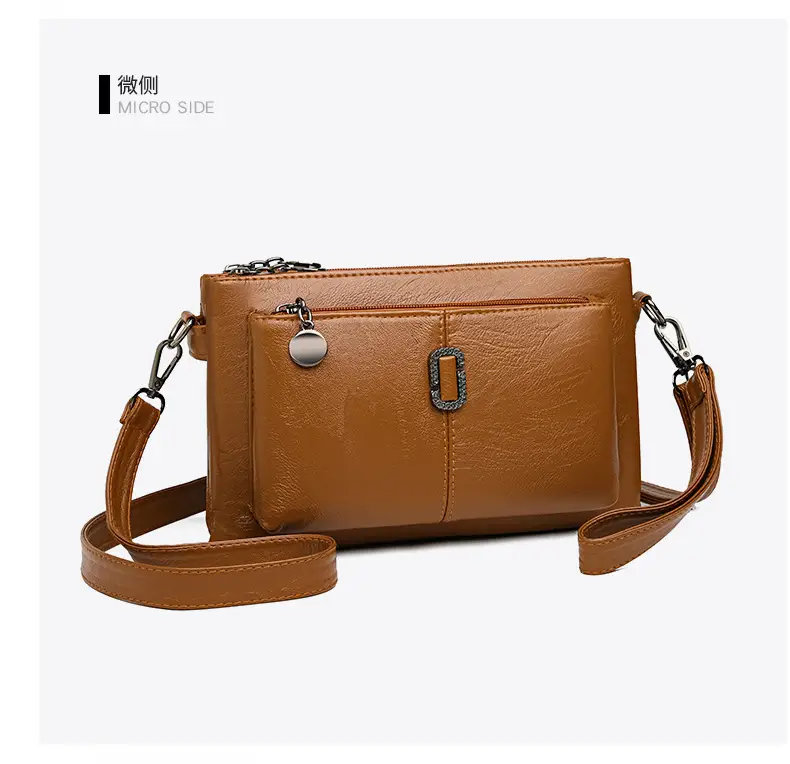 Black Women's 2026 Clutch Bag Multi-Compartment Crossbody — feature 35