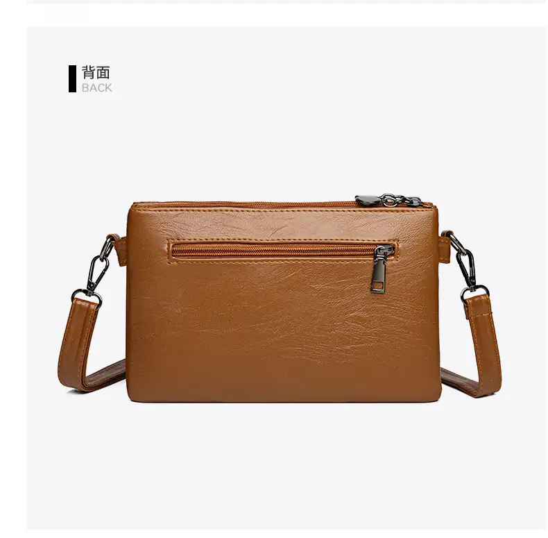 Black Women's 2026 Clutch Bag Multi-Compartment Crossbody — feature 37