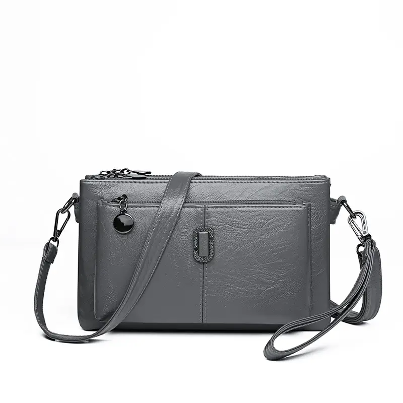 Black Women's 2026 Clutch Bag Multi-Compartment Crossbody - Image 10