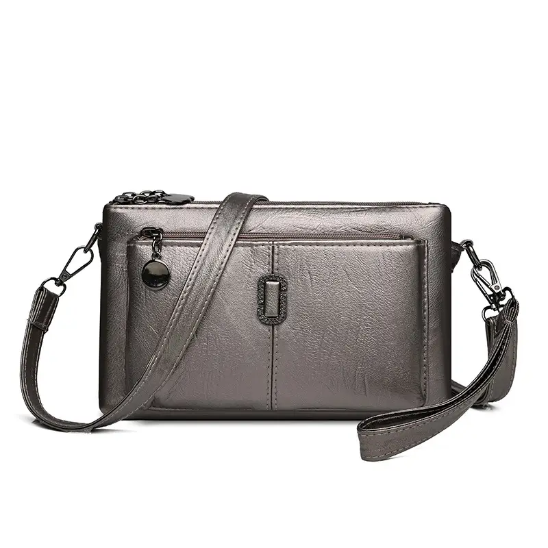 Black Women's 2026 Clutch Bag Multi-Compartment Crossbody - Image 7