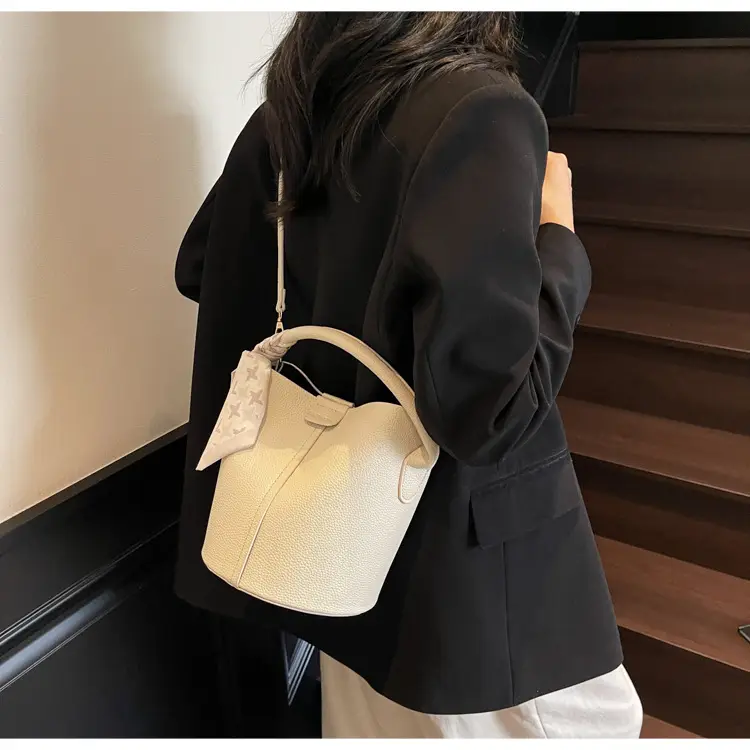 Black Crossbody Bucket Bag for Women 2026 — feature 23