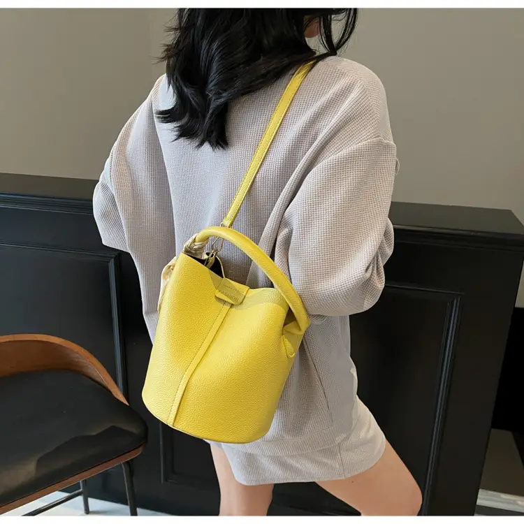 Black Crossbody Bucket Bag for Women 2026 — feature 33