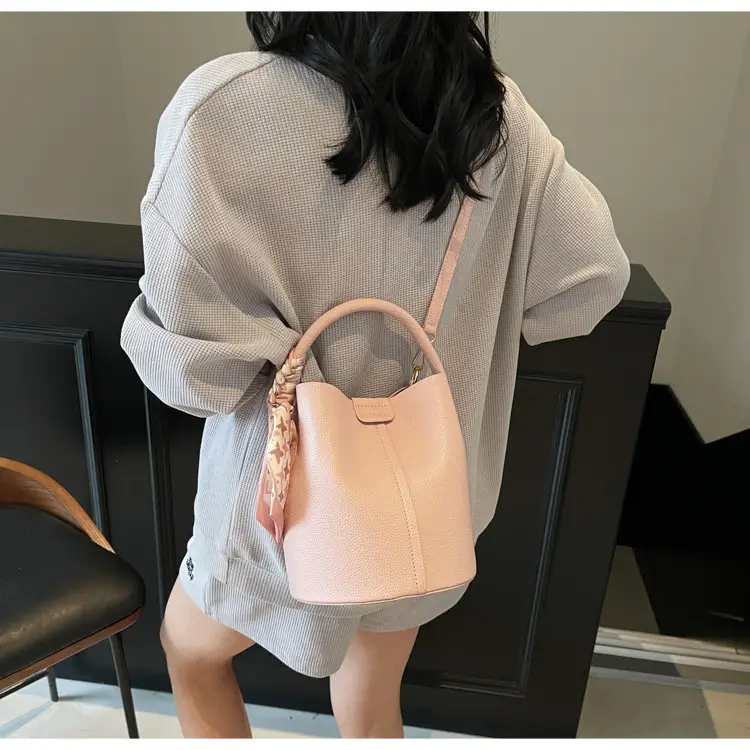 Black Crossbody Bucket Bag for Women 2026 — feature 34