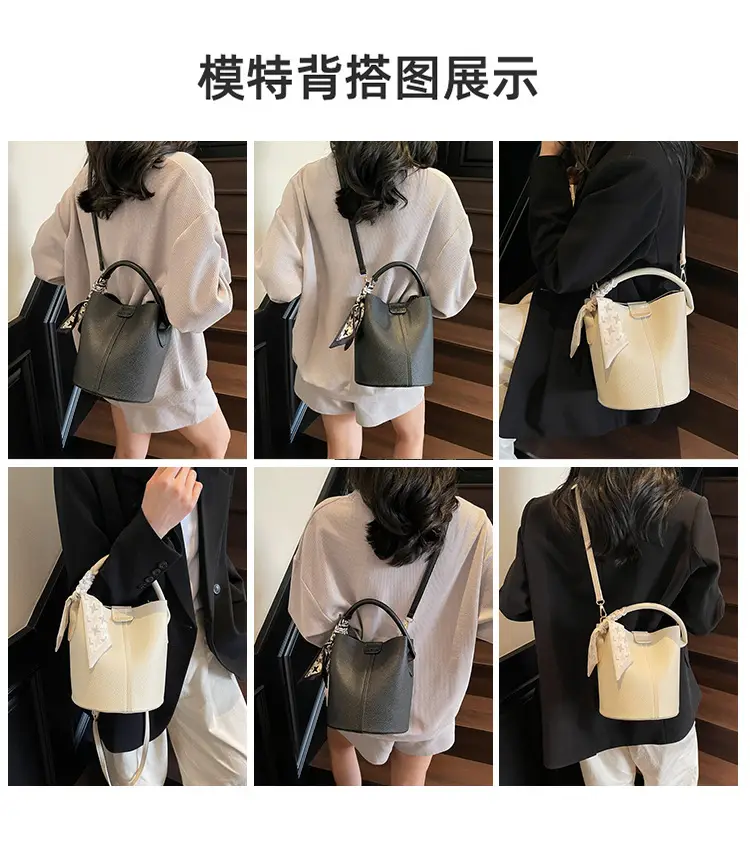 Black Crossbody Bucket Bag for Women 2026 — feature 8