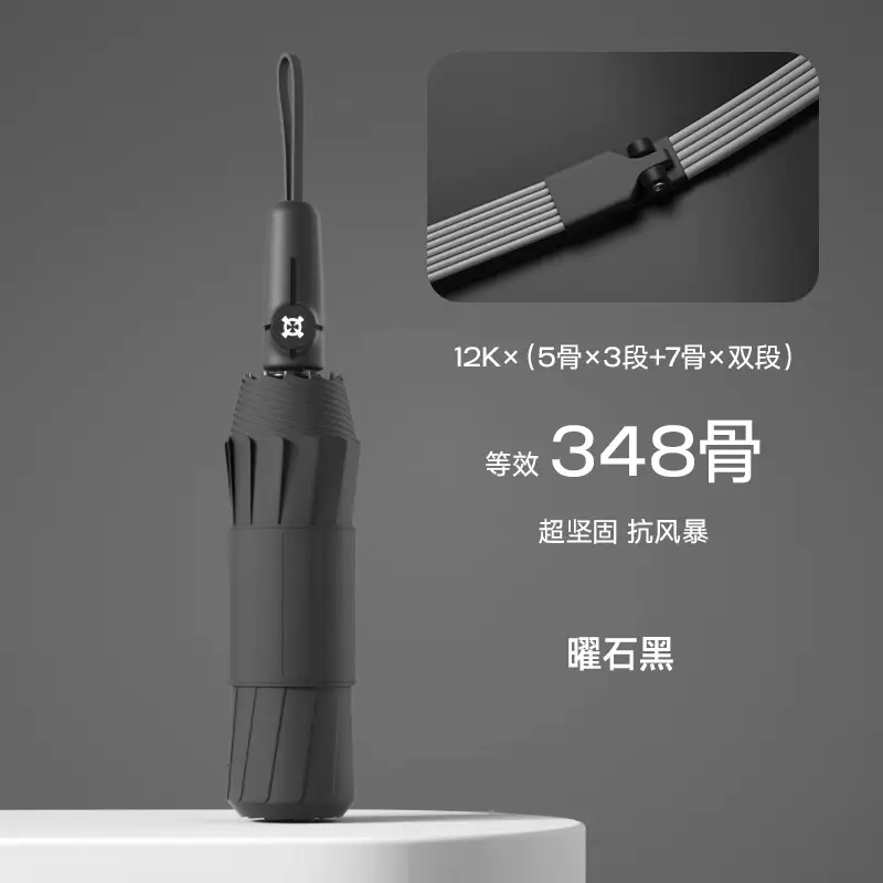 Full Automatic 348-Bone Dual-Purpose Umbrella for Women - Image 12