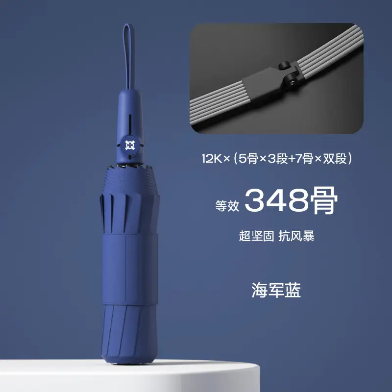 Full Automatic 348-Bone Dual-Purpose Umbrella for Women - Image 13